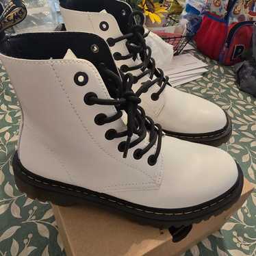 White Dr. Martens