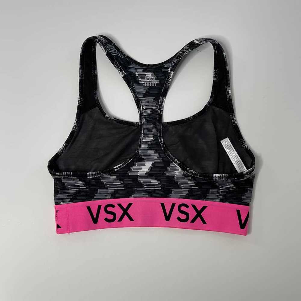 Victoria’s Secret Sport Gray and Pink Racerback S… - image 2