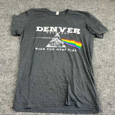 Denver Colorado Pink Floyd Tee​​​​ grey size mediu