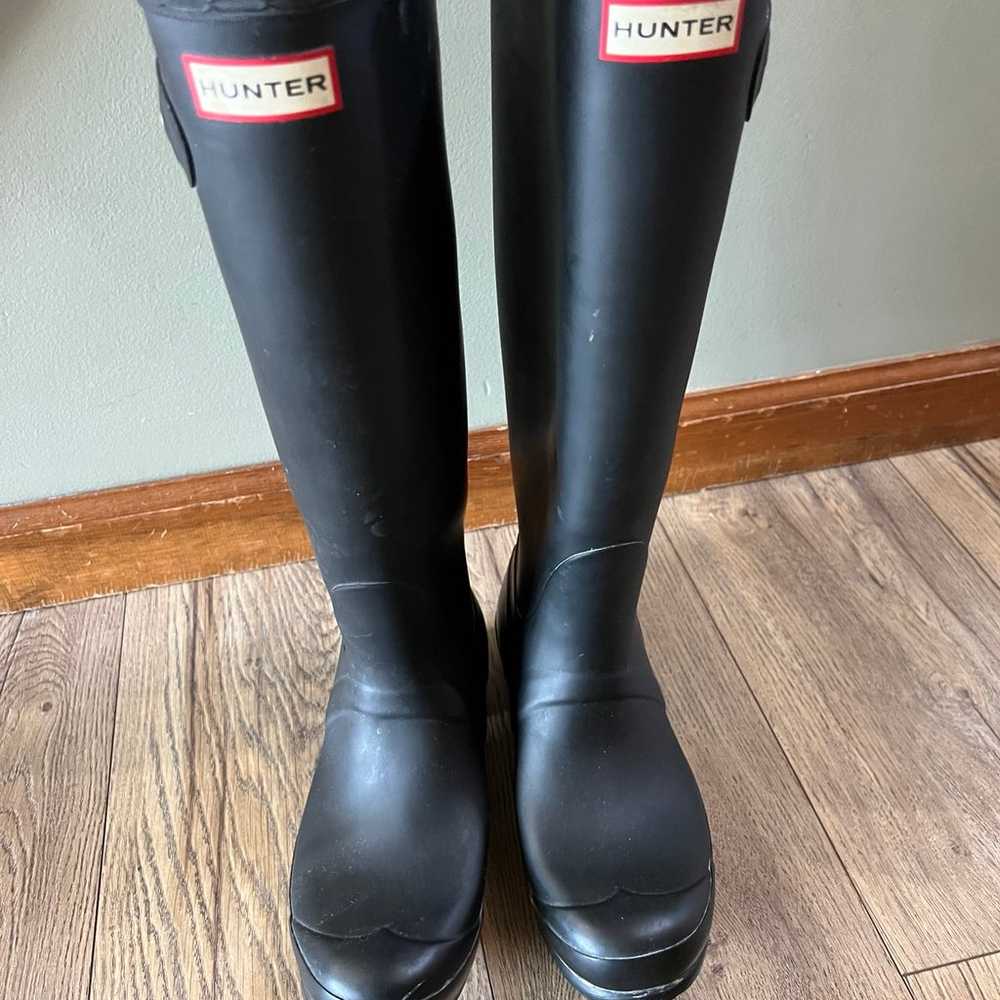 Hunter Rain Boots and Boot Socks - image 2