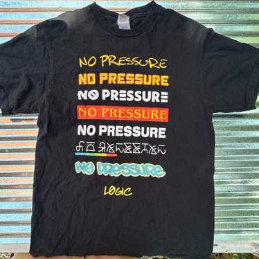 Logic rapper no pressure t shirt