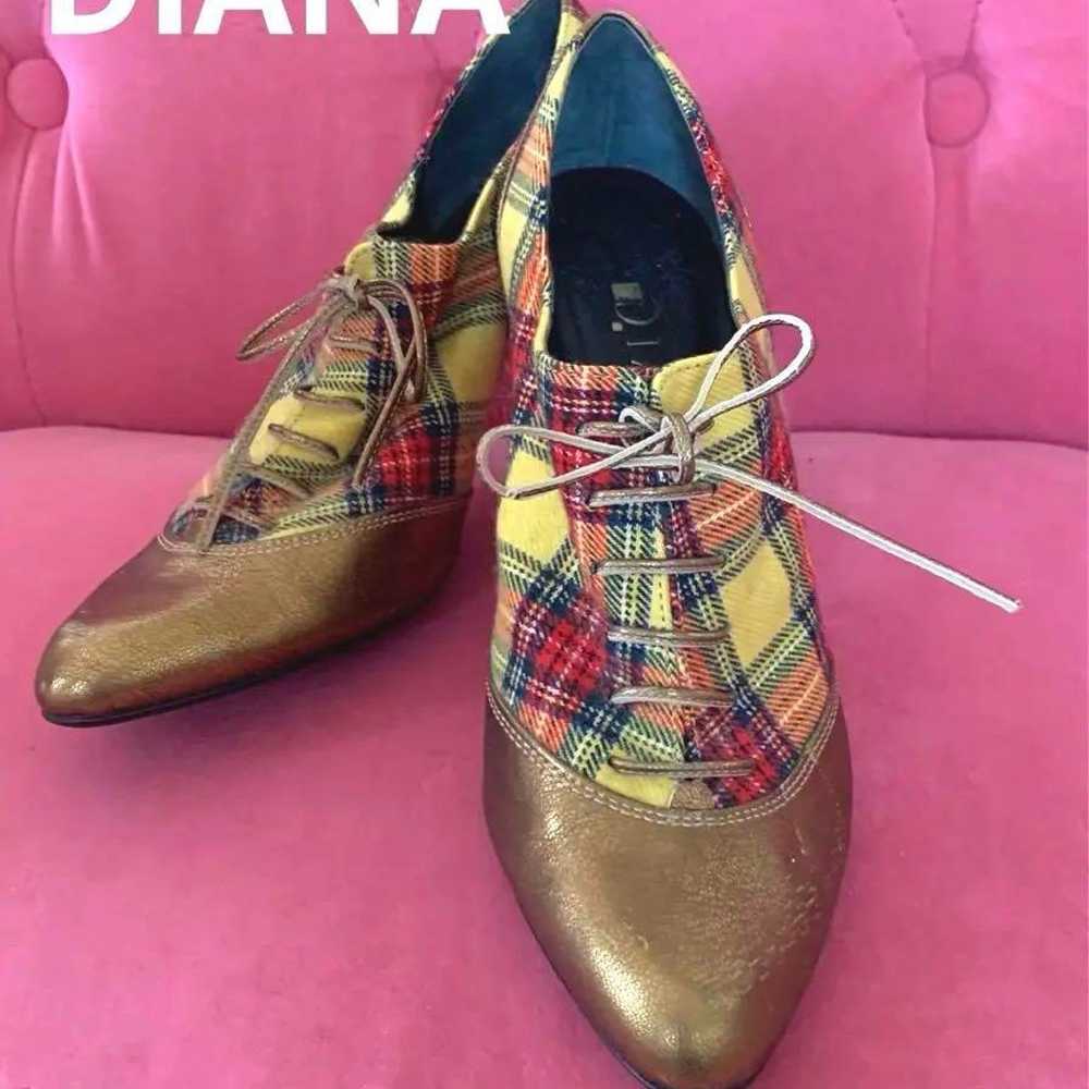 [Brand new, unused] DIANA Diana Tartan Check Boot… - image 1