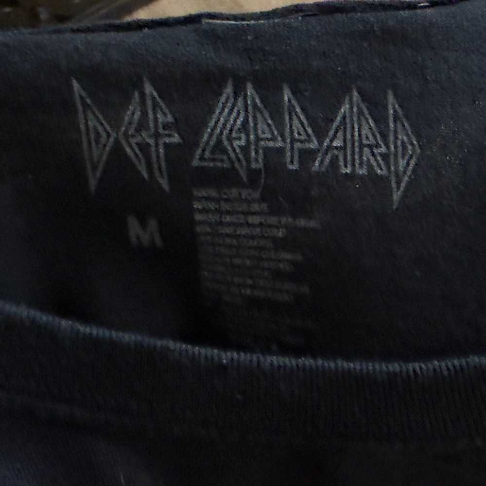 Def Leppard M/M Animal Neon 2016 Tour Concert T-S… - image 4