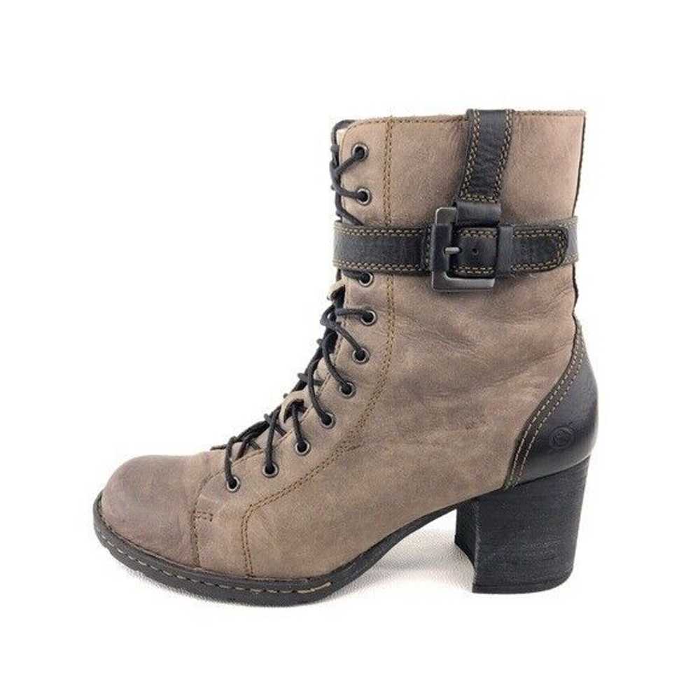 Born Cass Victorian Lace up Ankle Boots Womens Si… - image 1