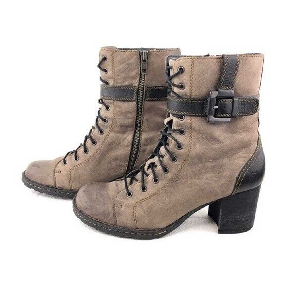 Born Cass Victorian Lace up Ankle Boots Womens Si… - image 2