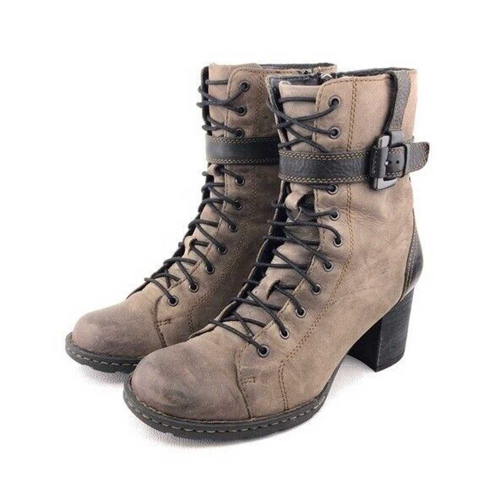 Born Cass Victorian Lace up Ankle Boots Womens Si… - image 3