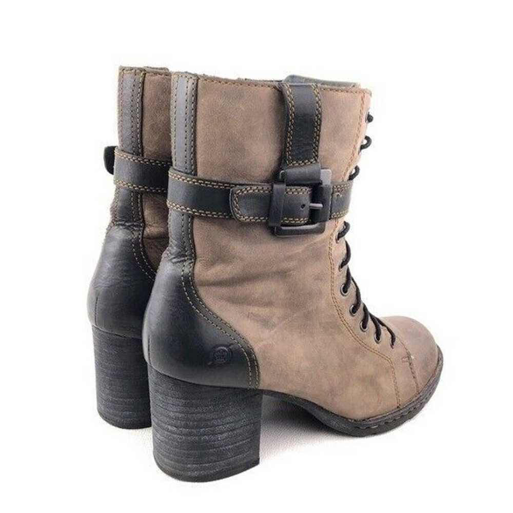 Born Cass Victorian Lace up Ankle Boots Womens Si… - image 5