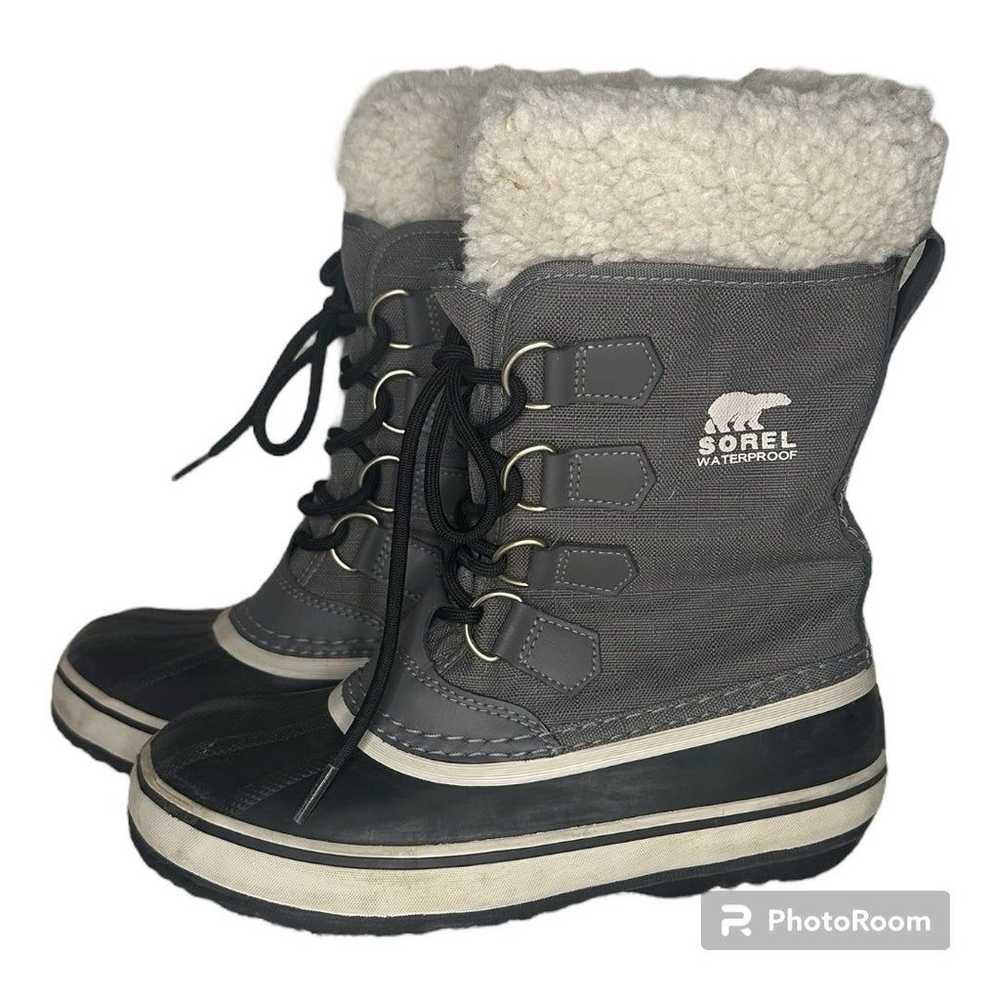 Sorel Women's Winter Carnival, Gray Waterproof Wi… - image 2