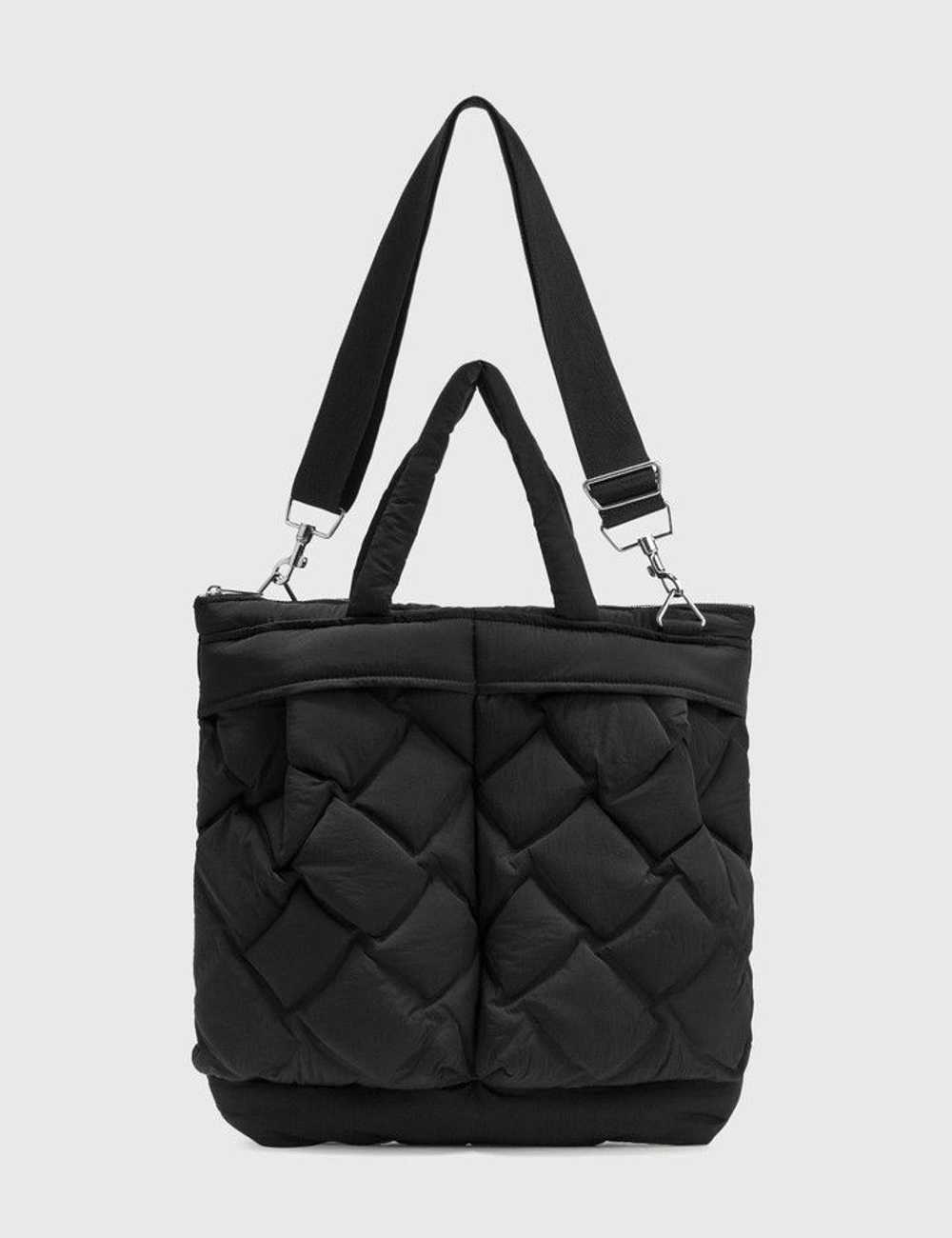 Bottega Veneta Black nylon puffy padded quilted t… - image 1