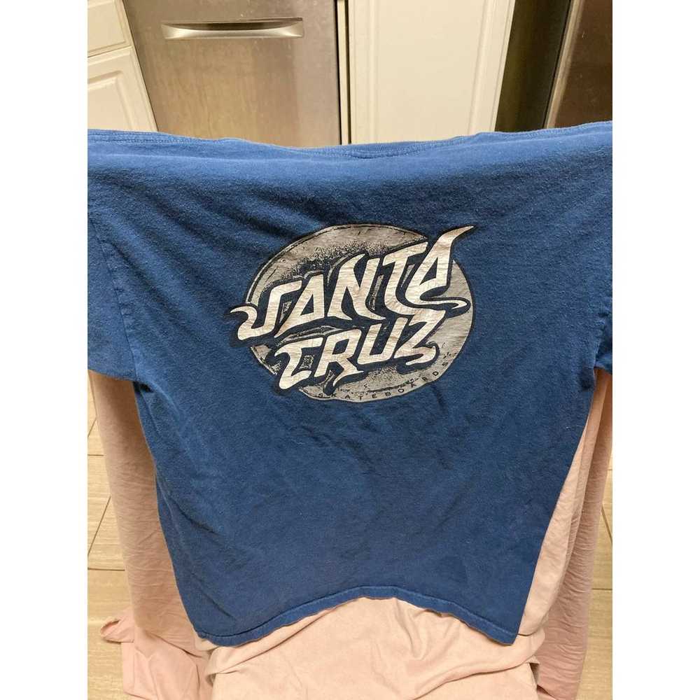 Vintage Santa Cruz Skateboard Shirt Size M - image 3