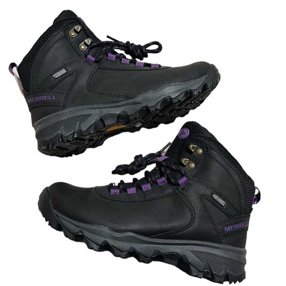 Merrell Vego Mid LTR Waterproof Hiking Boots Blac… - image 1