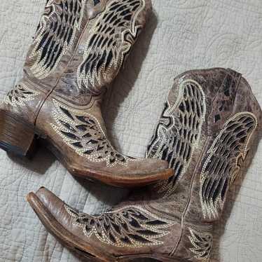 Corral Women's A1241 Brown Western Boots - Size 6… - image 1