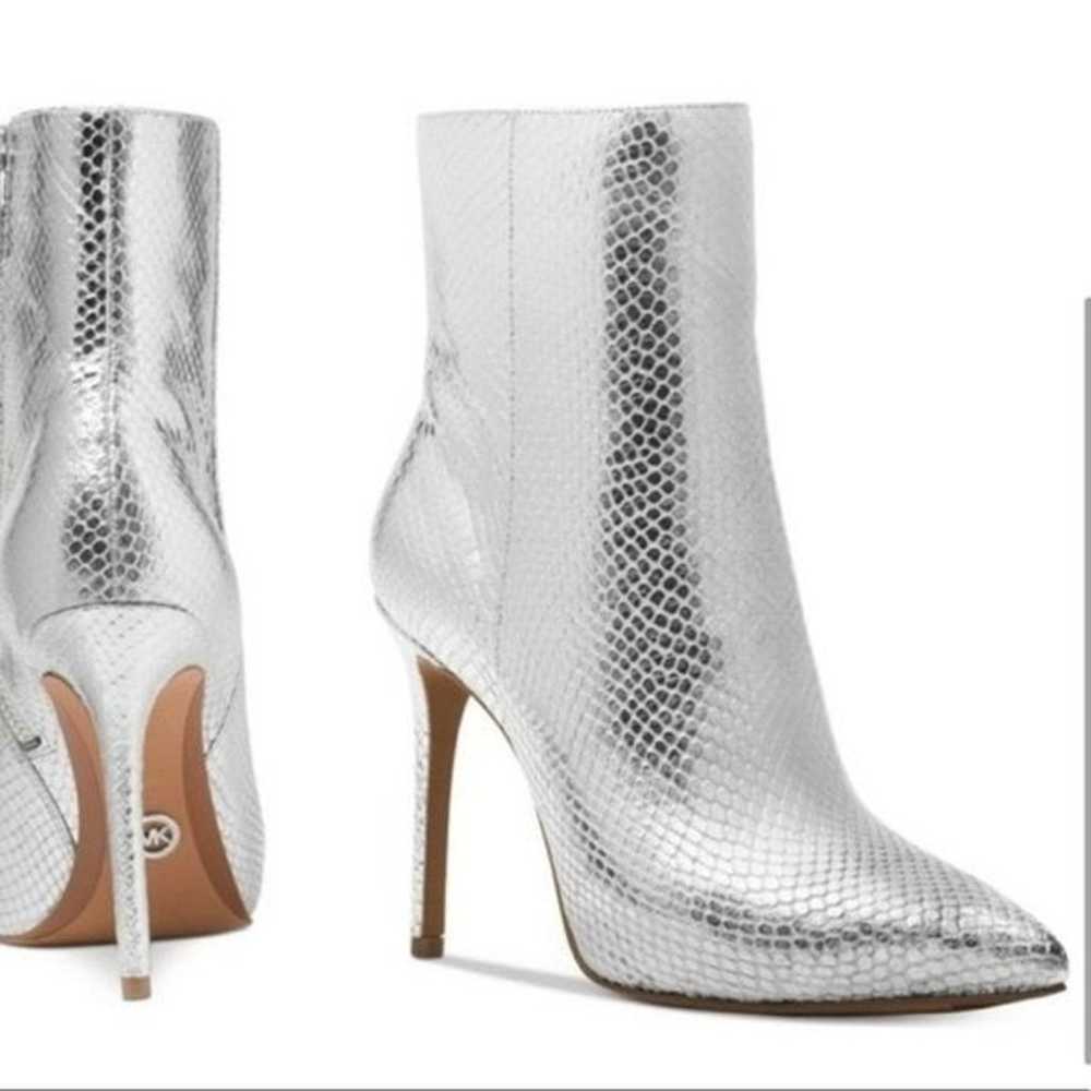 Michael Kors Leona Silver Boots - image 1