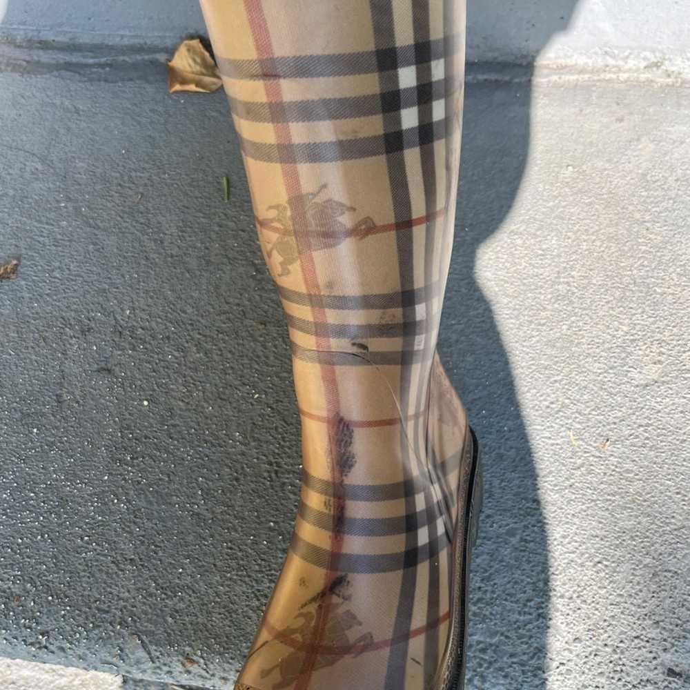 Burberry rain boots - image 2