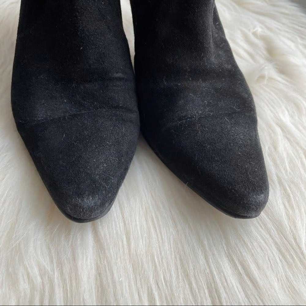 Stuart Weitzman Pull On Suede Boots - image 4