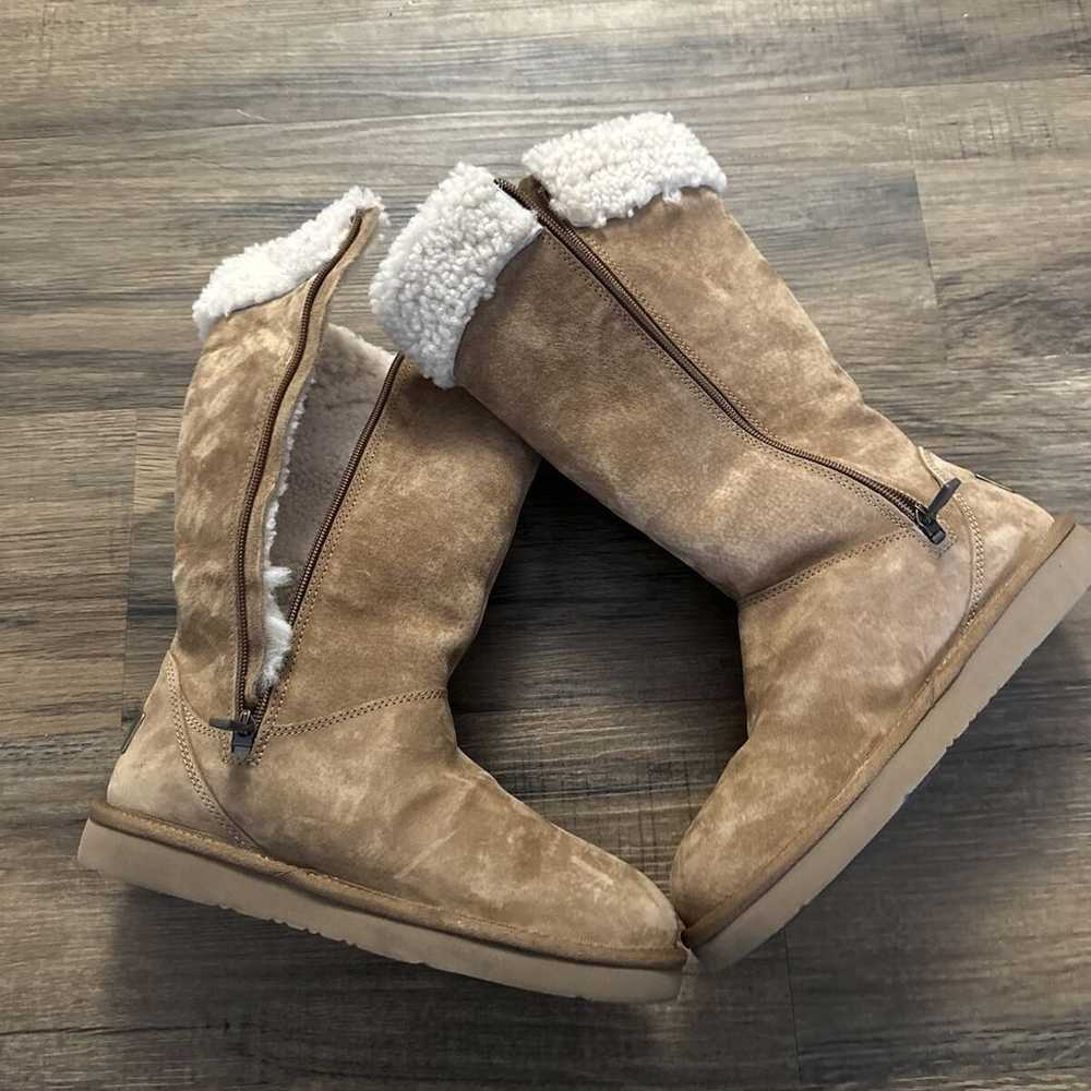 UGG Plumdale Tall Pom Pom Tall Cuff Womens Boots … - image 5