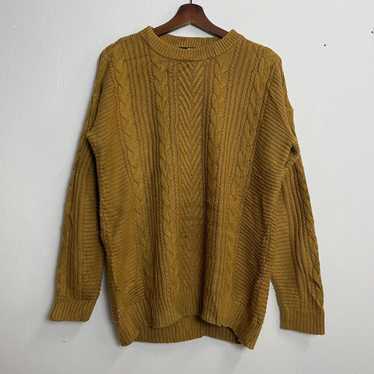 Coloured Cable Knit Sweater × Uniqlo Vintage Uniq… - image 1