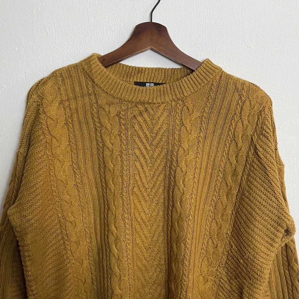 Coloured Cable Knit Sweater × Uniqlo Vintage Uniq… - image 4