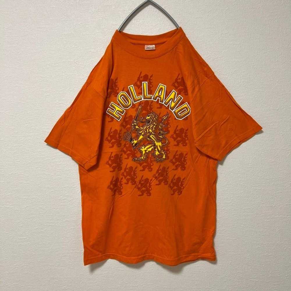 KA319 [US Import] HOLLAND T-shirt [Men's M] Orange - image 2