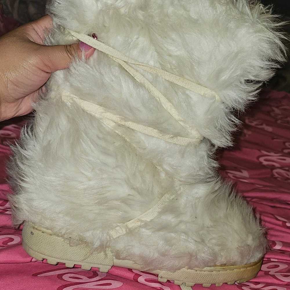 Furry boots - image 5