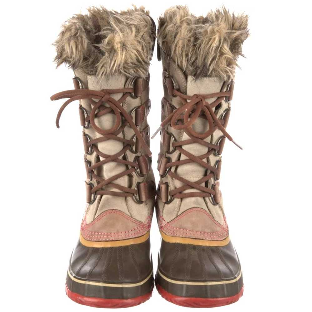 SOREL Womans 9 Joan of Arctic Waterproof Suede Ta… - image 3