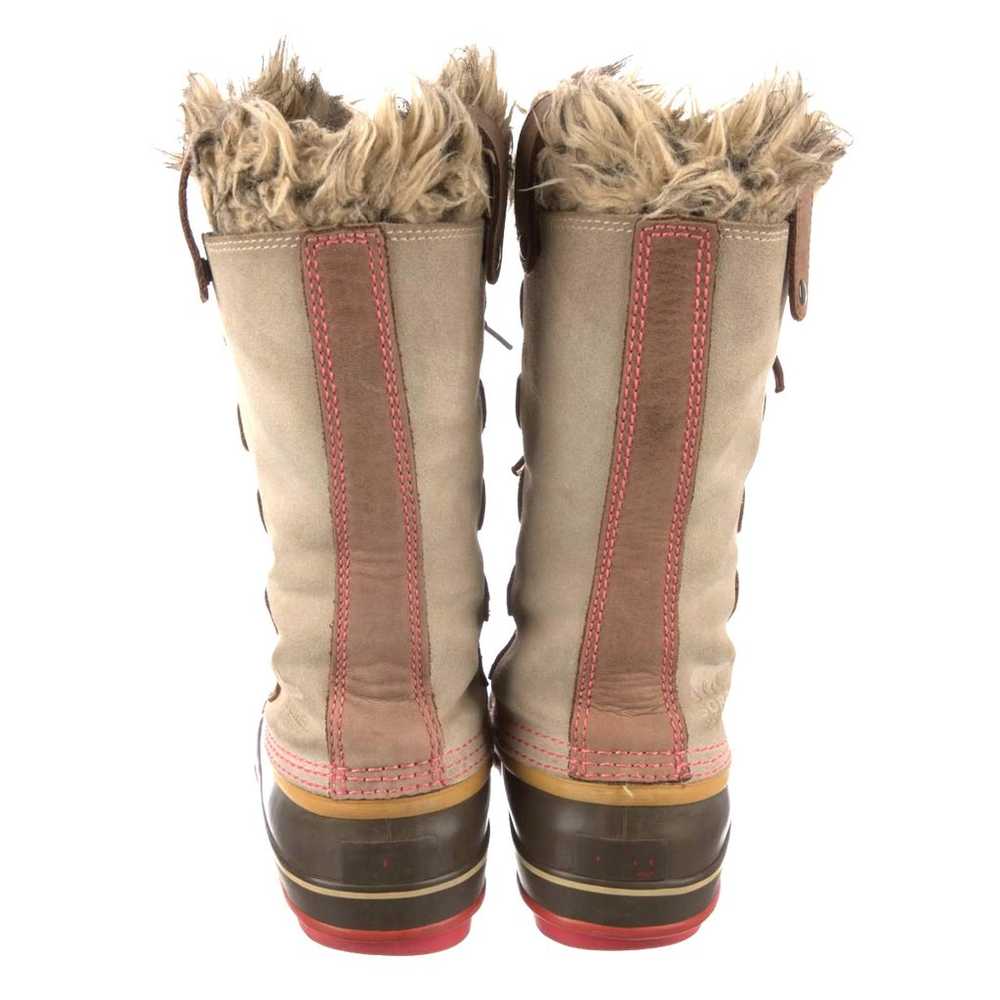 SOREL Womans 9 Joan of Arctic Waterproof Suede Ta… - image 4