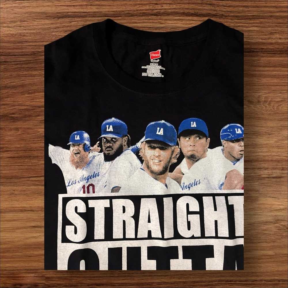 LA Dodgers straight outta Los Angeles SIZE medium… - image 2