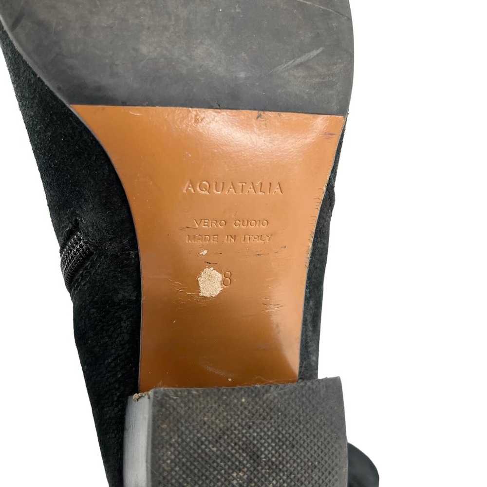 Aquatalia Italy Faylynn Weatherproof Booties 8 Bl… - image 11