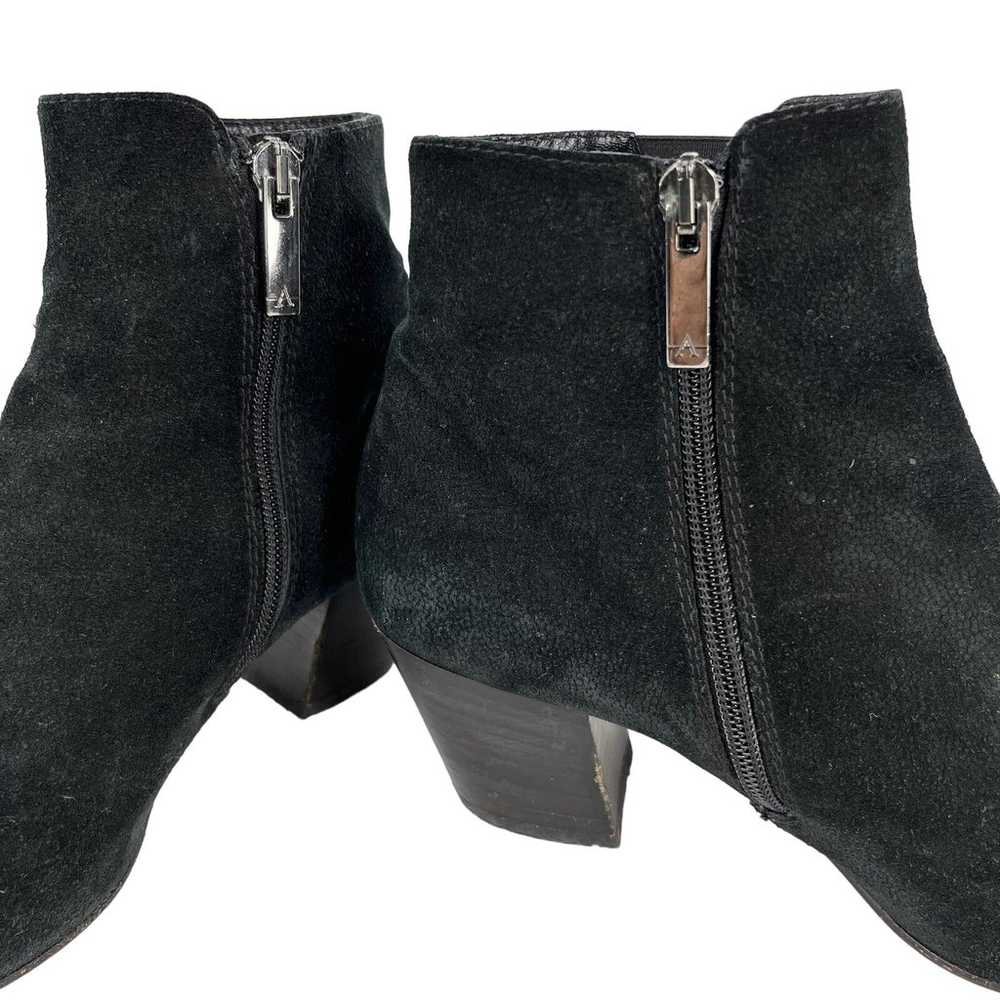 Aquatalia Italy Faylynn Weatherproof Booties 8 Bl… - image 3