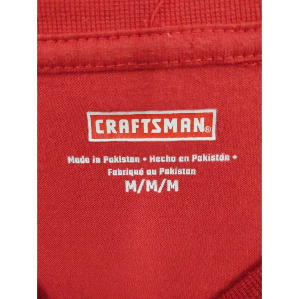 Craftsman Muscle Behind The Machine Red T Shirt S… - image 4