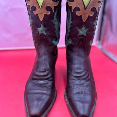 Charlie 1 horse Lucchese women 7.5 cowgirl boots - image 1