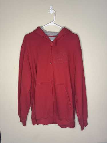 Nike Y2K Nike Red Quarter Zip Hoodie