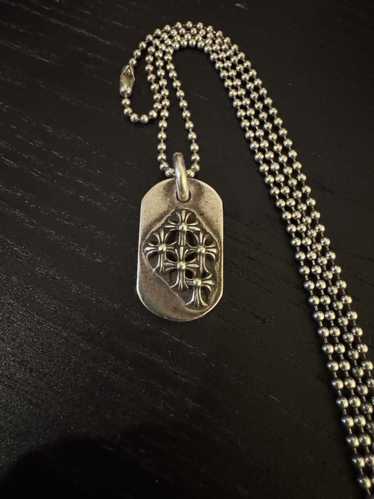 Chrome Hearts Chrome Hearts Cemetery Cross Dogtag