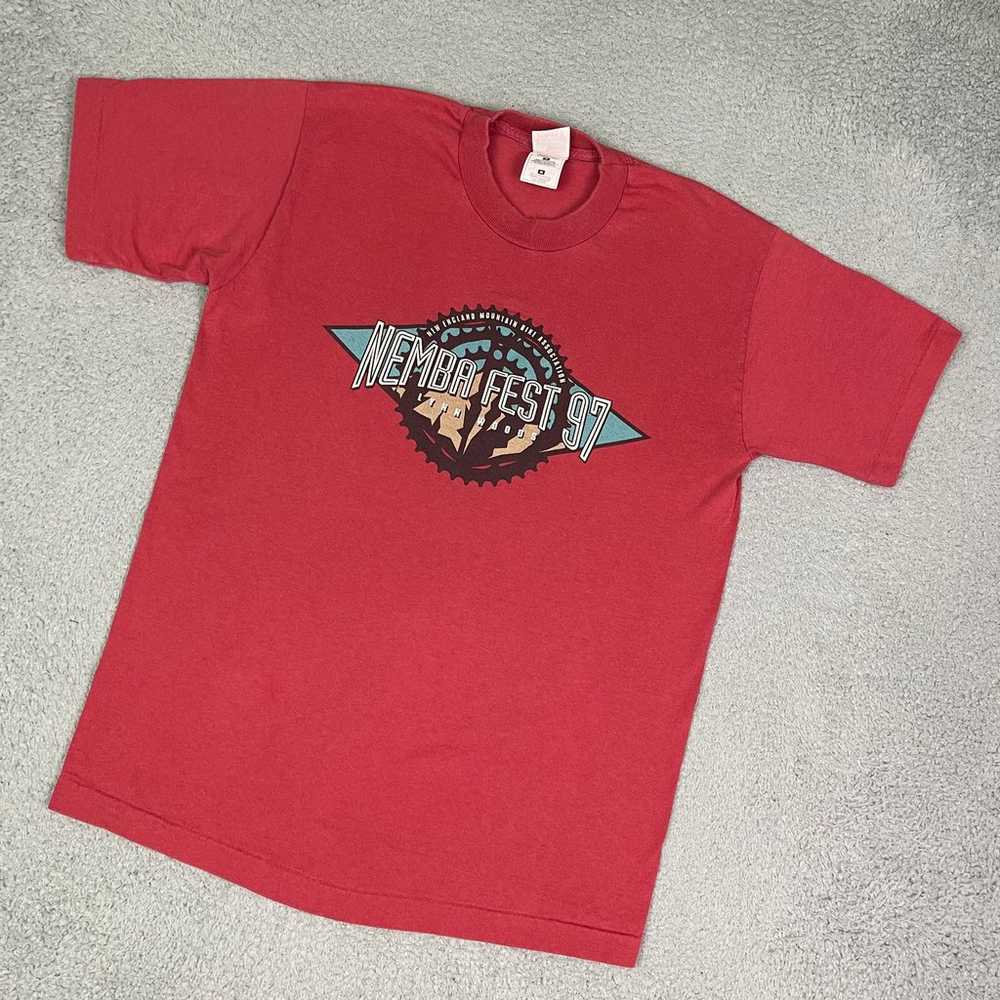 Vintage 90s mountain bike T-shirt - image 1