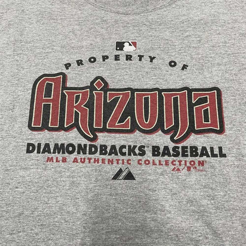 Vintage Shirt Mens Medium Arizona Diamondbacks ML… - image 3