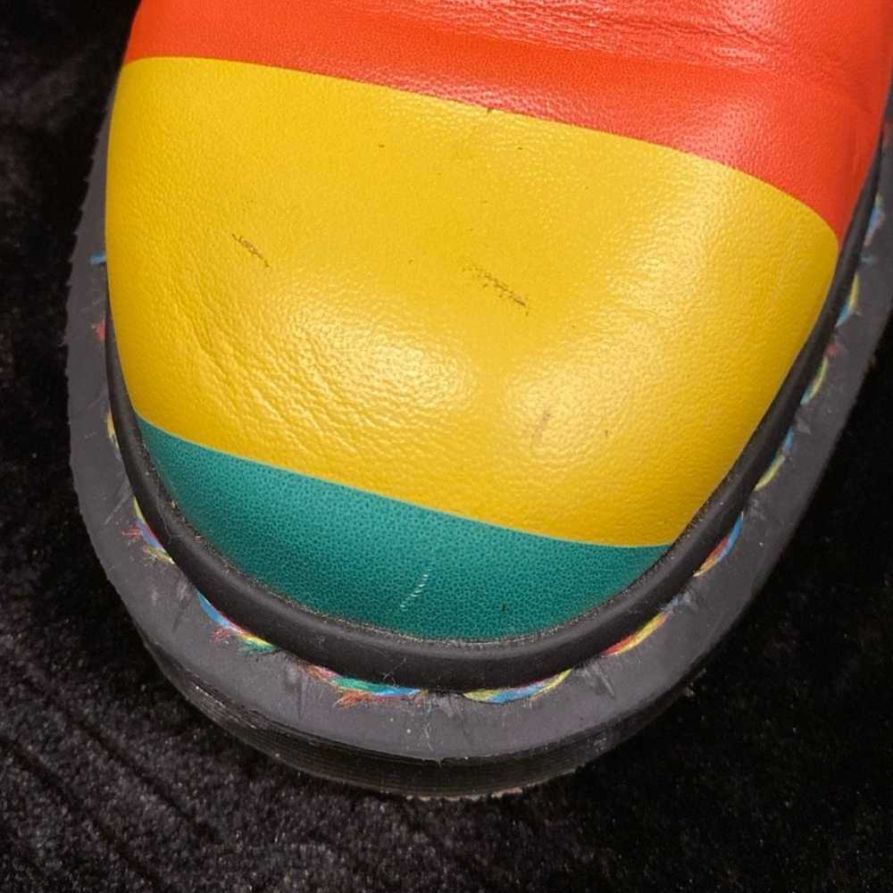 Dr. Marten’s 1460 Rainbow Pride striped boots - image 6