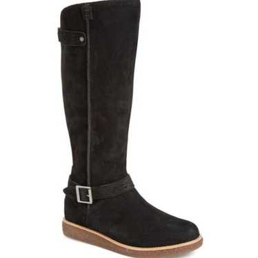 UGG Australia Gellar Black Suede Water Resistant … - image 1