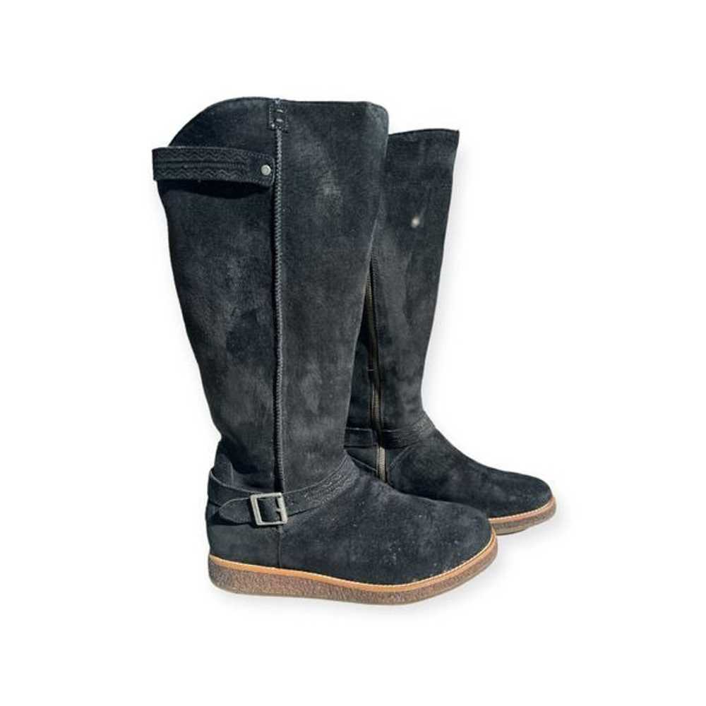 UGG Australia Gellar Black Suede Water Resistant … - image 2