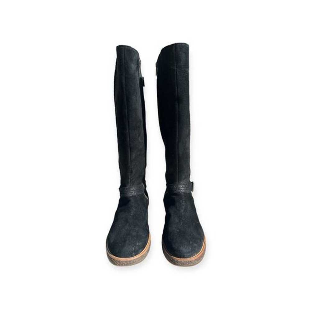 UGG Australia Gellar Black Suede Water Resistant … - image 4