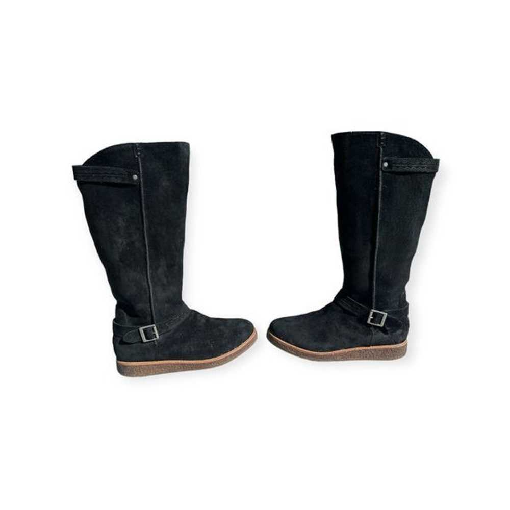 UGG Australia Gellar Black Suede Water Resistant … - image 6