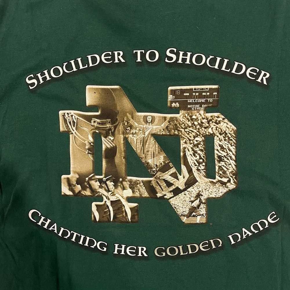 Vintage 2007 Adidas Notre Dame Football Shirt - image 12