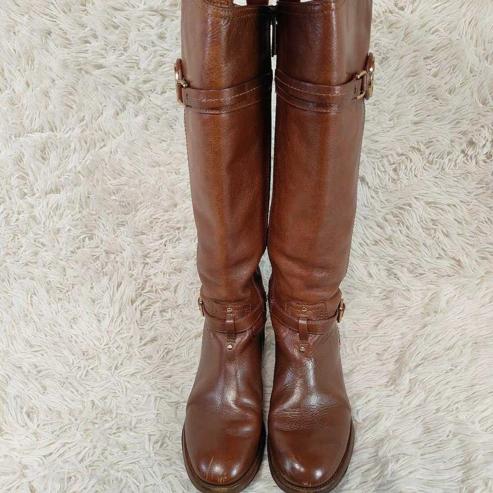 TORY BURCH Long Boots Jockey Boots Side Zip - image 4