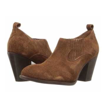 FRYE Women's Ilana Shootie Wood Oiled Suede Heele… - image 1