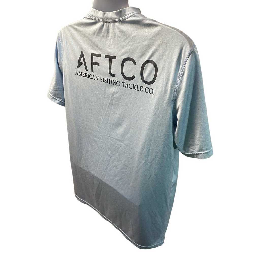 AFTCO LIGHTWEIGHT POLY SPANDEX Short SLEEVE SHIRT… - image 1