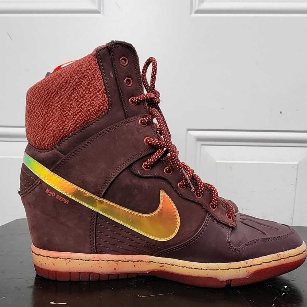 Nike Sky Hi Dunk H20 Repel Sneakerboot Wedge Wome… - image 3