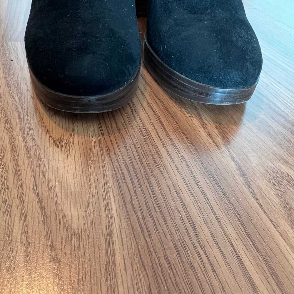 J.Crew Sueded Platform Boots in Black - image 3