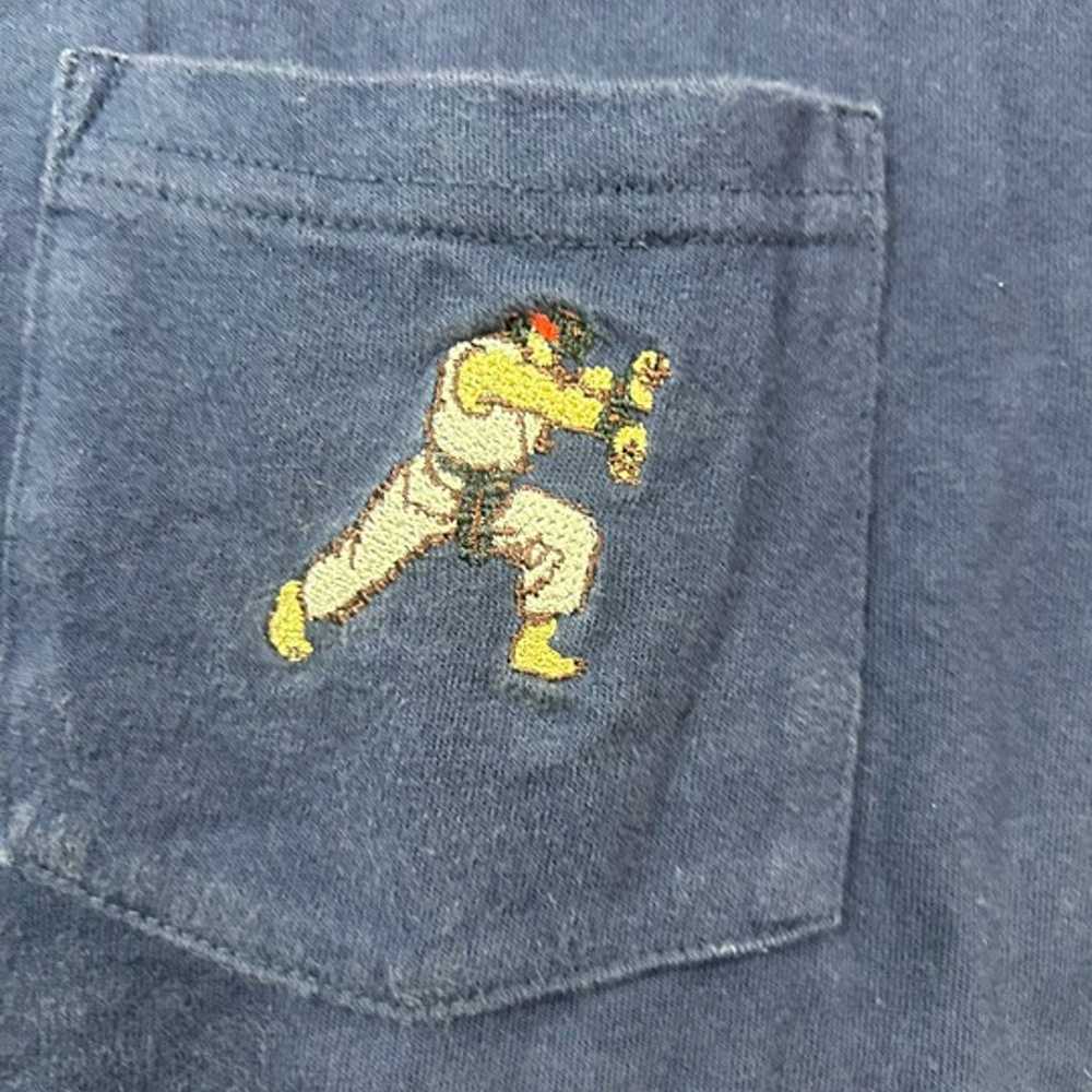 Vintage style Capcom Street Fighter stitched shirt - image 4