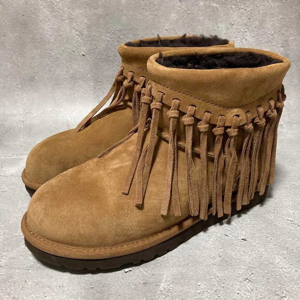 Mint condition UGG (size 23) Winona Wynona Fringe… - image 1