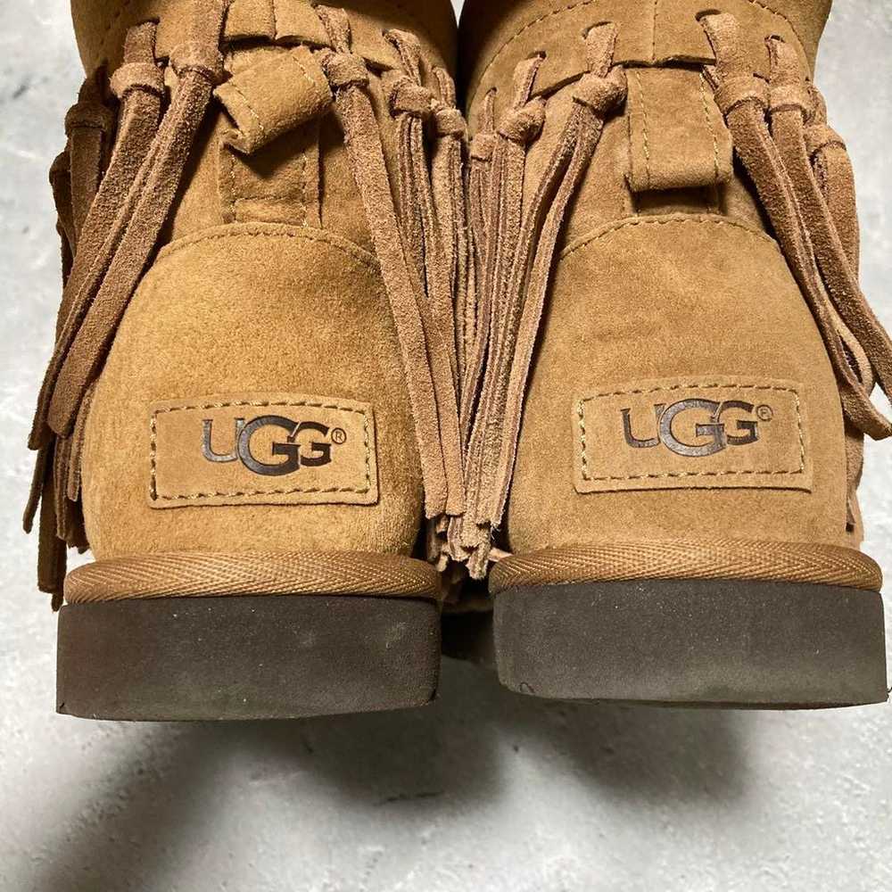 Mint condition UGG (size 23) Winona Wynona Fringe… - image 9