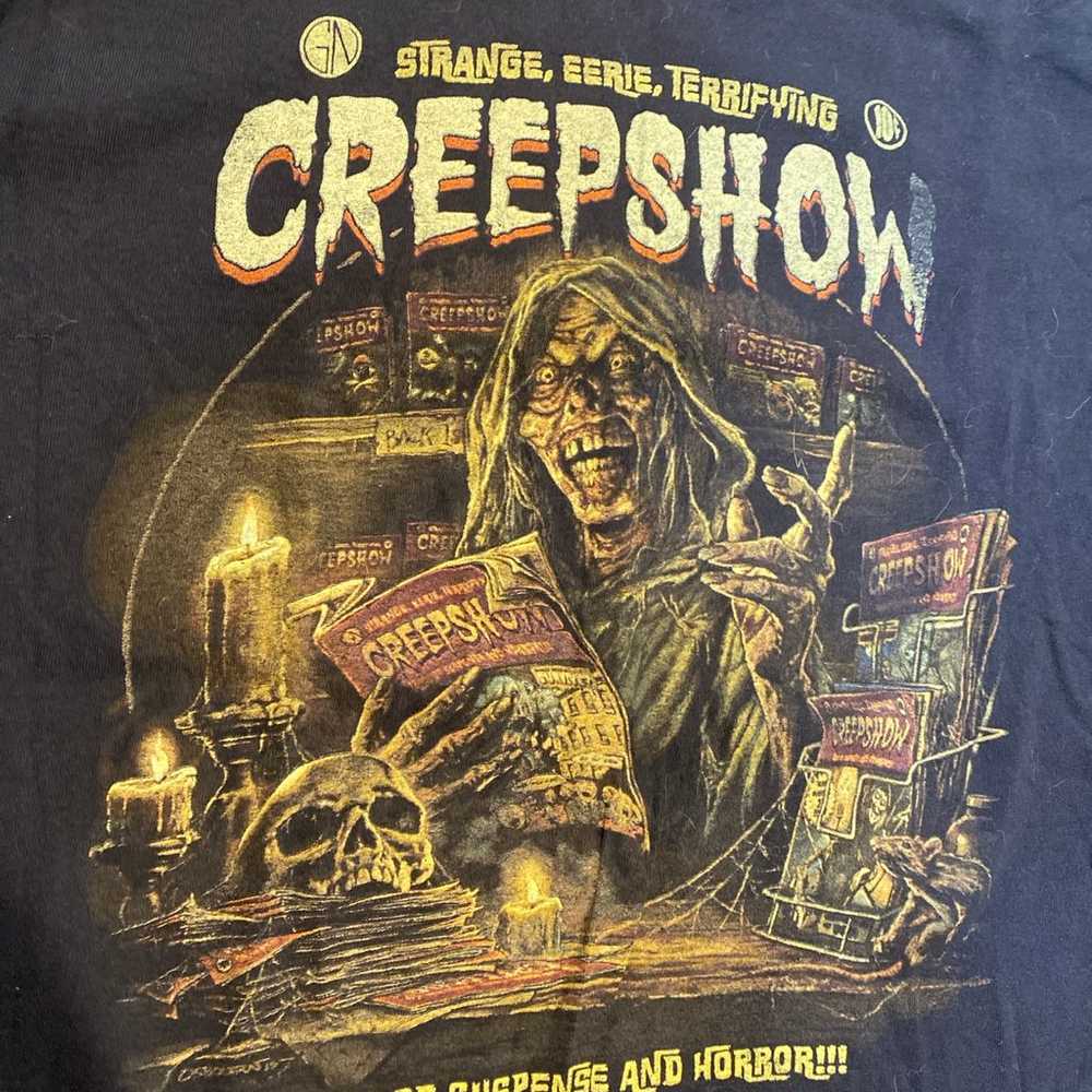 Horror Cryptkeeper Creepshow horror T-shirt, medi… - image 1